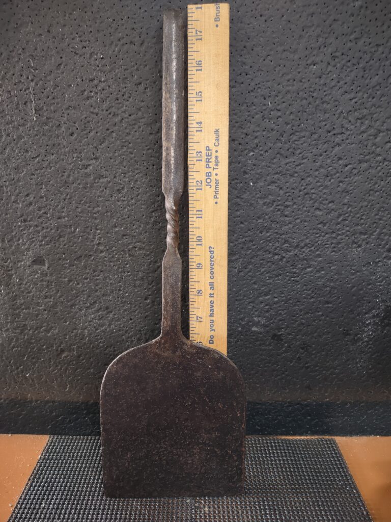 c.1750 - 1780 Large hand forged Bread turner